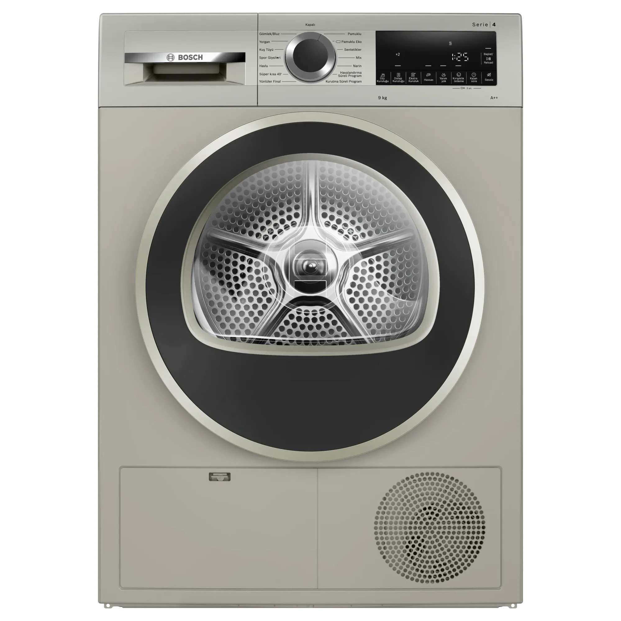 Bosch WQG2410TTR Serie 4 E Enerji Sınıfı 9 Kg Çamaşır Kurutma Makinesi