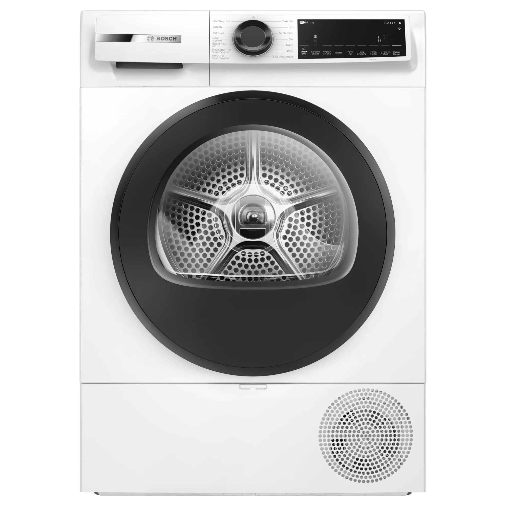 Bosch WQJ24200TR Serie 6 D Enerji Sınıfı 9 Kg Çamaşır Kurutma Makinesi