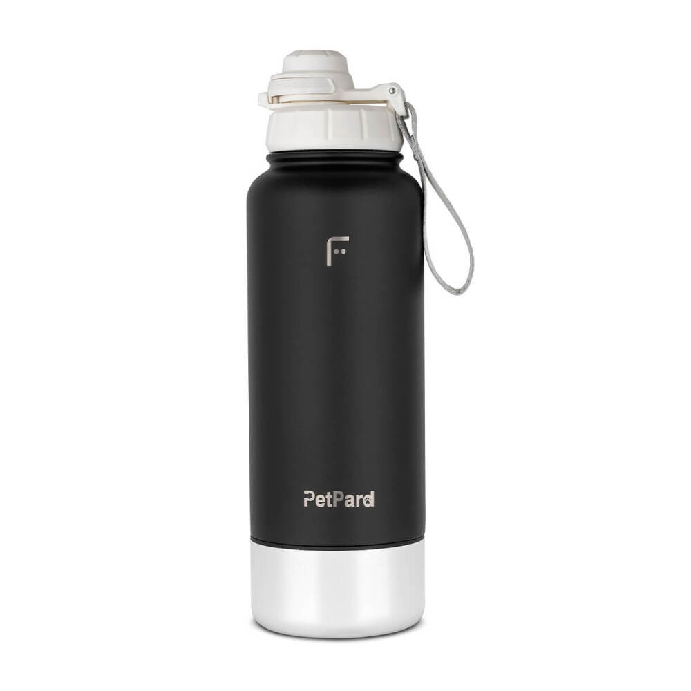 Fakir Petpard 2 In 1 Çelik Termos Siyah 1 Litre