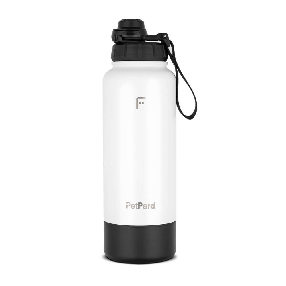Fakir Petpard 2 In 1 Çelik Termos Beyaz 1 Litre