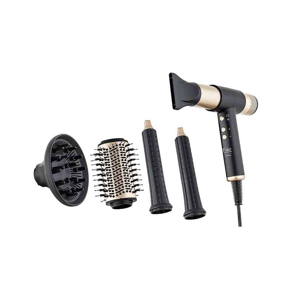 Fakir Airwave Saç Şekillendirici Set Gold