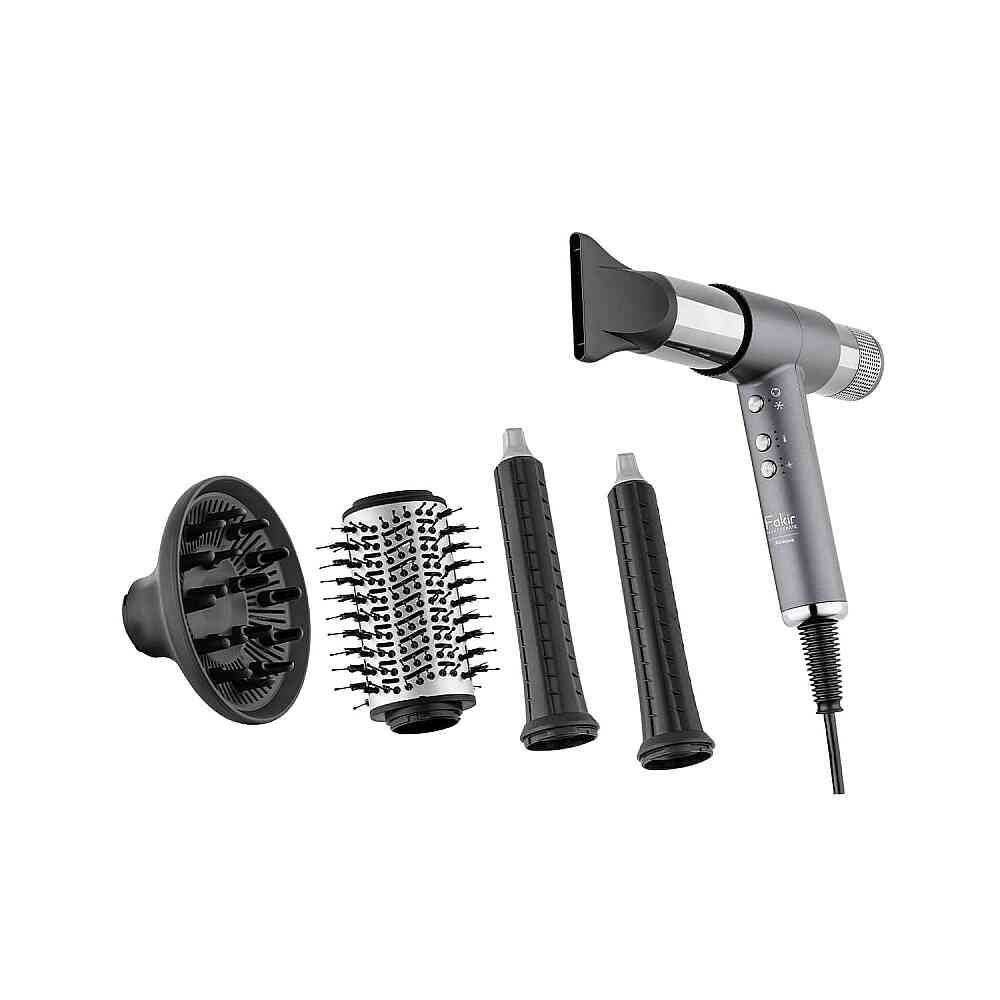 Fakir Airwave Saç Şekillendirici Set Silver