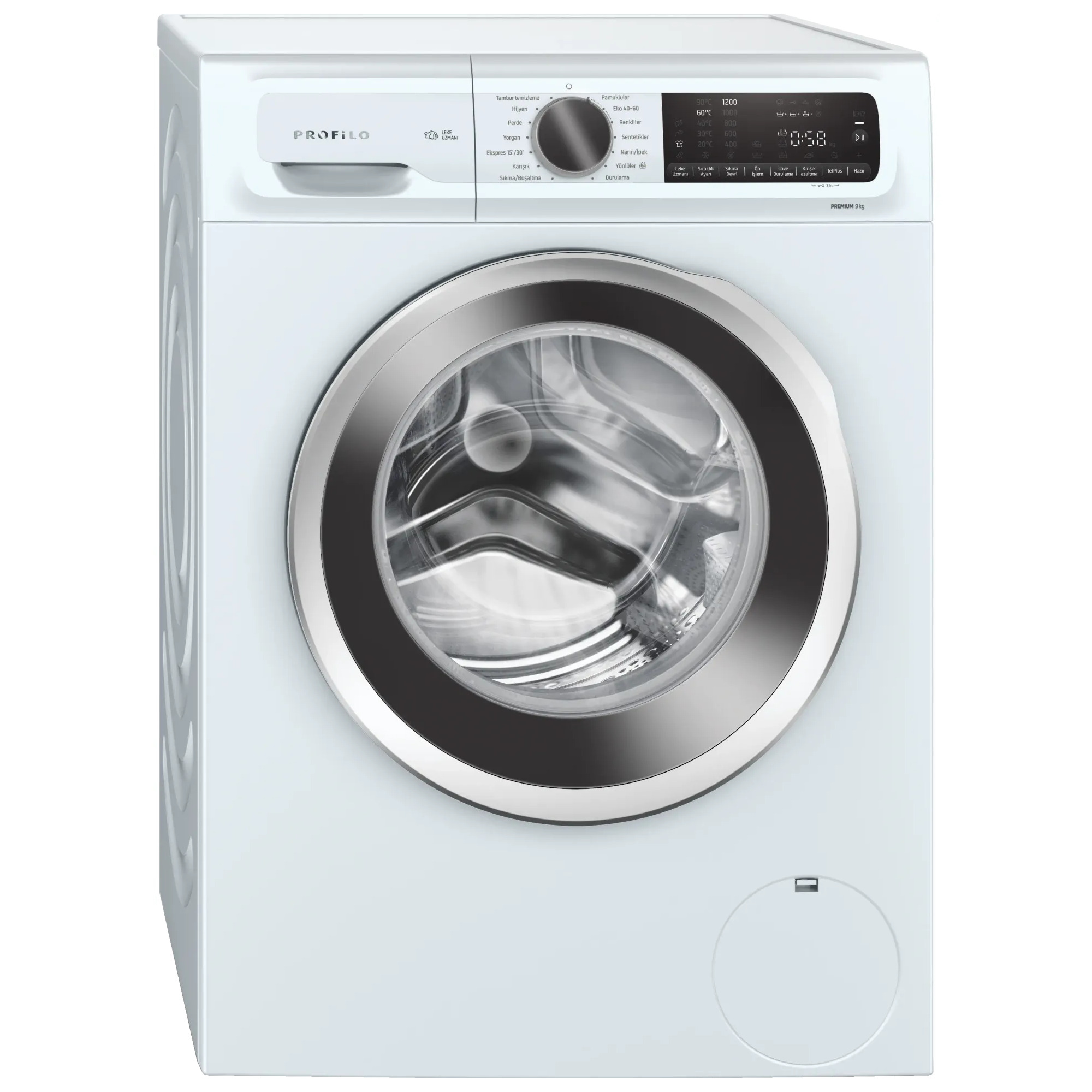 Profilo CGA242X1TR C Enerji Sınıfı 9 Kg 1200 Devir Çamaşır Makinesi
