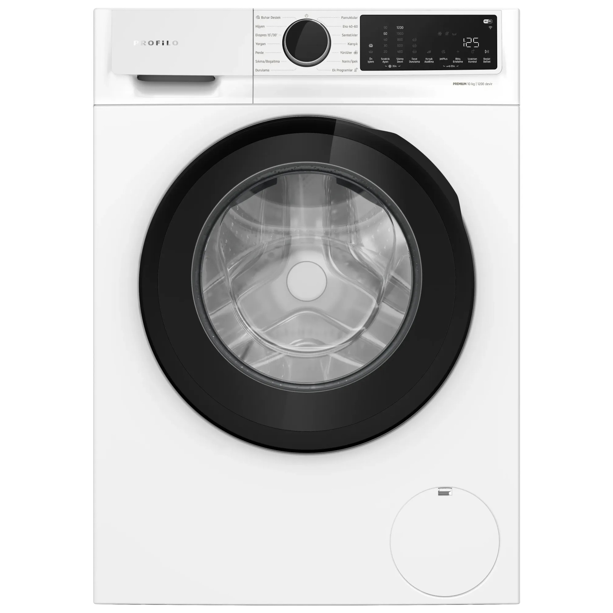 Profilo CGK252Z1TR A Enerji Sınıfı 10 kg 1200 Devir Çamaşır Makinesi