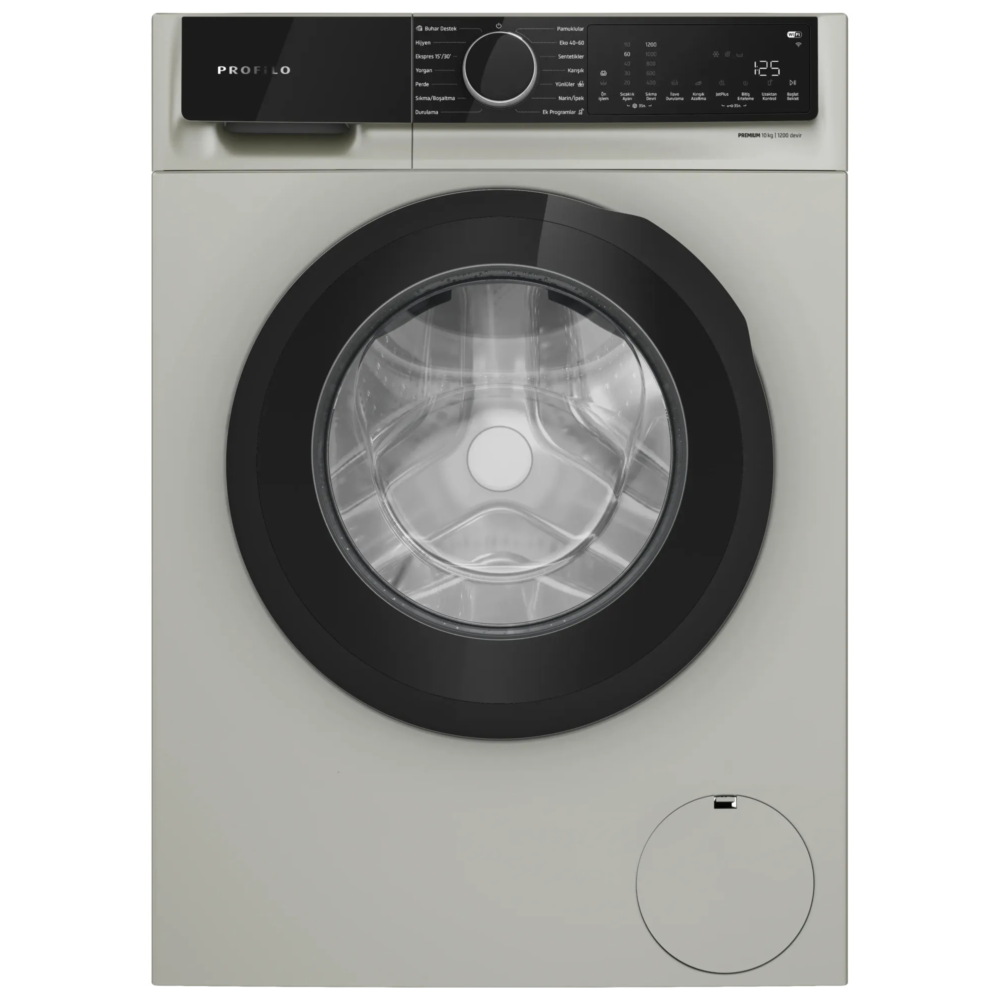 Profilo CGK252ZXTR A Enerji Sınıfı 10 kg 1200 Devir Çamaşır Makinesi