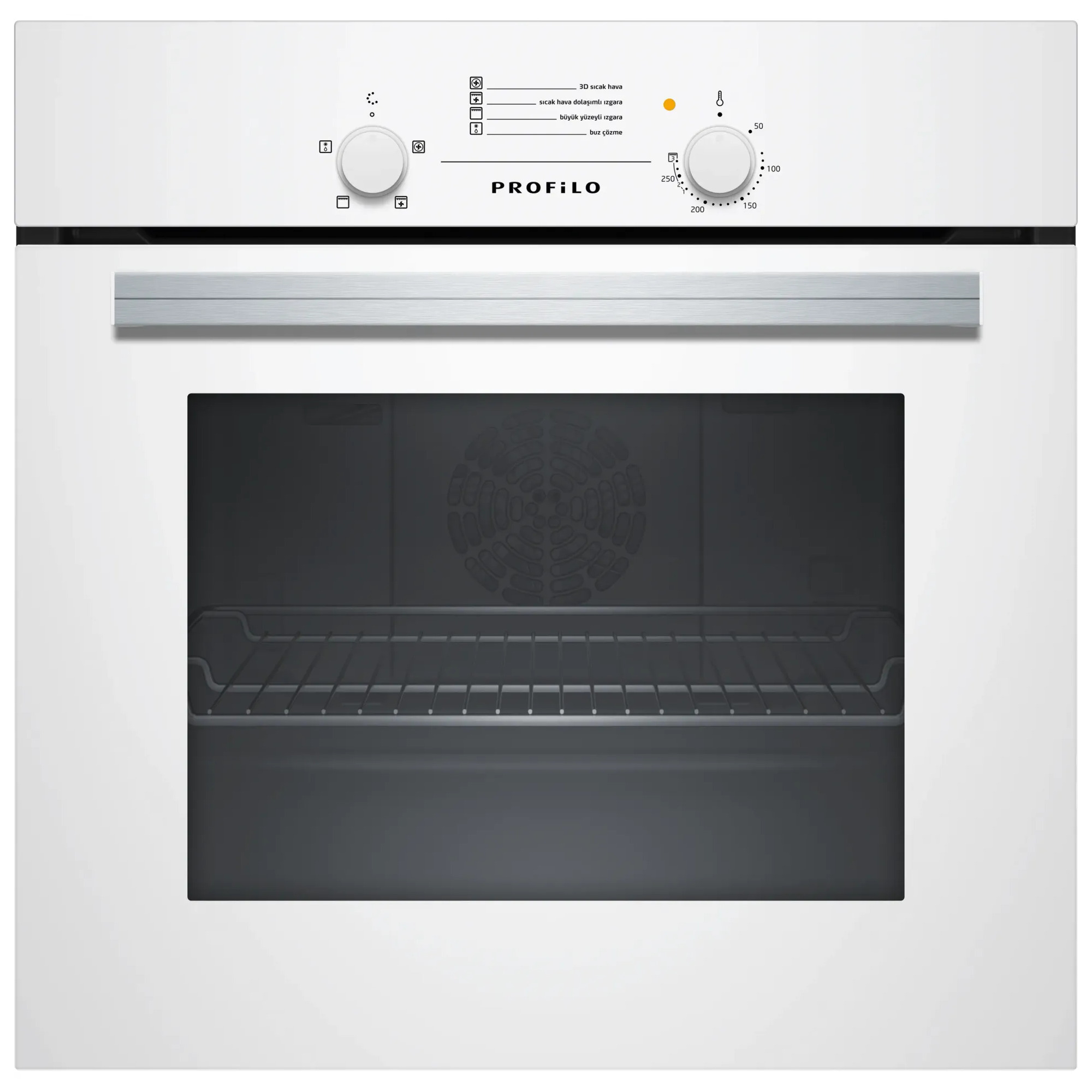 Profilo FRGA103B 66 Lt 4 Programlı Beyaz Ankastre Fırın