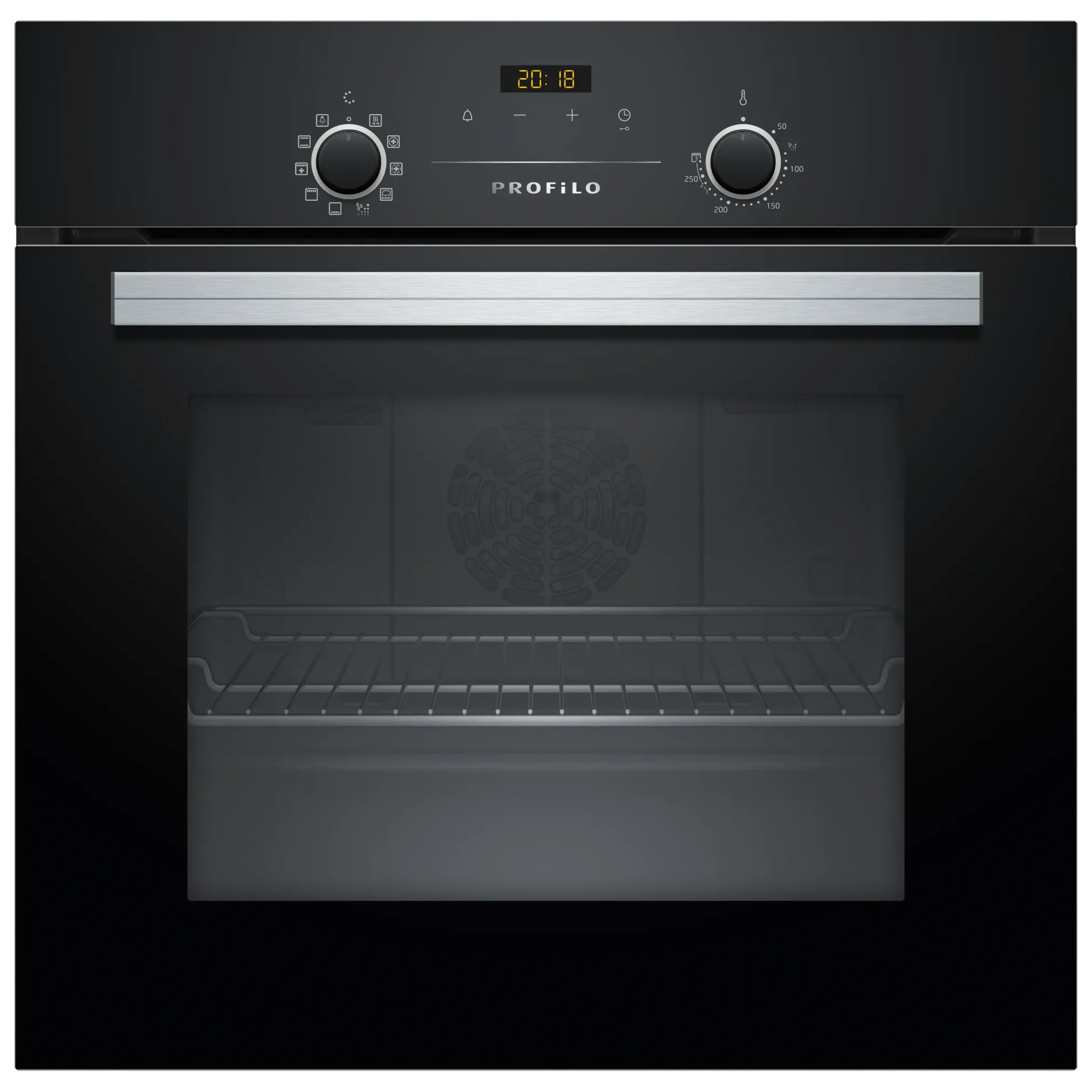 Profilo FRMA226S 66 Lt 8 Programlı Siyah Ankastre Fırın