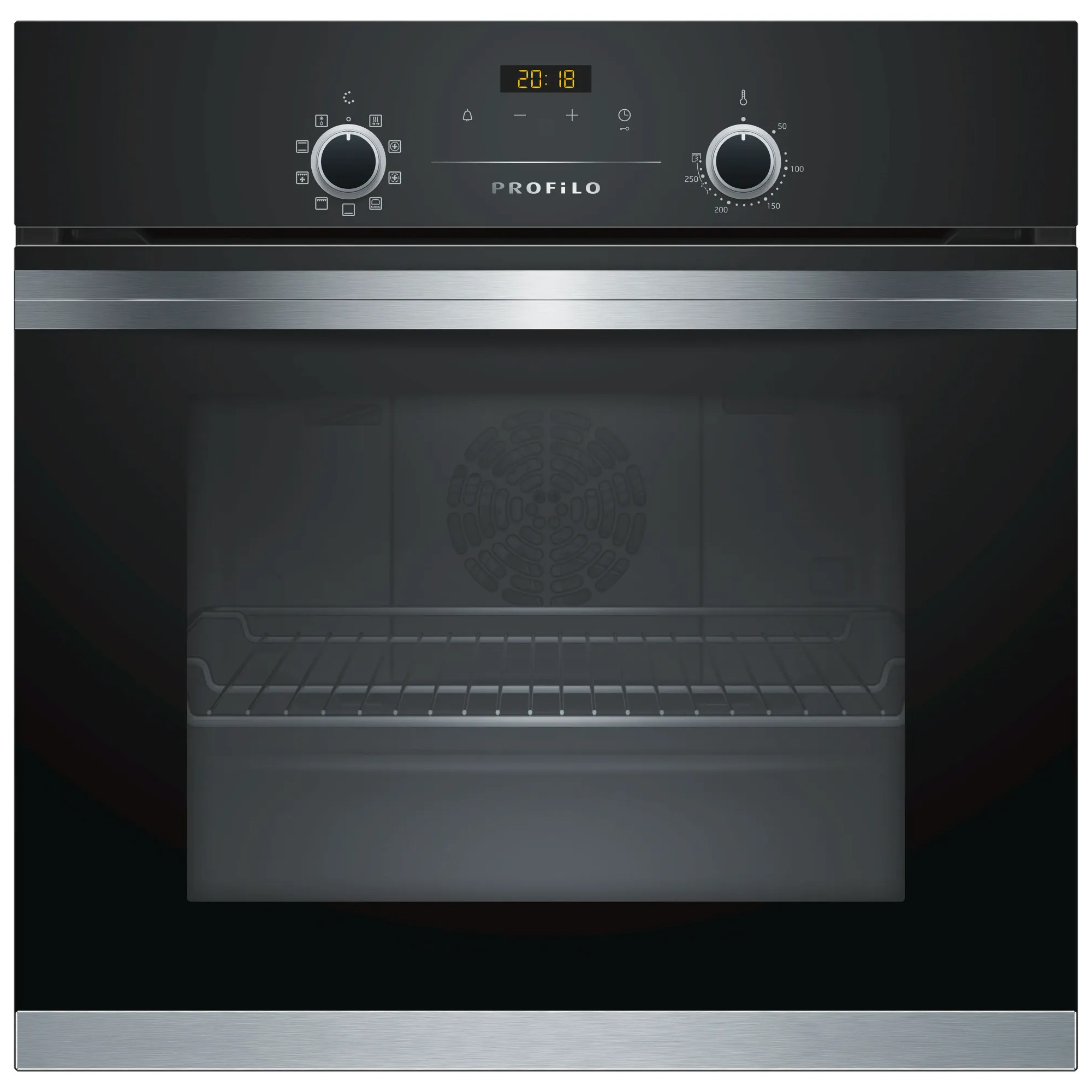 Profilo FRMA325S 66 Lt 8 Programlı Siyah Ankastre Fırın