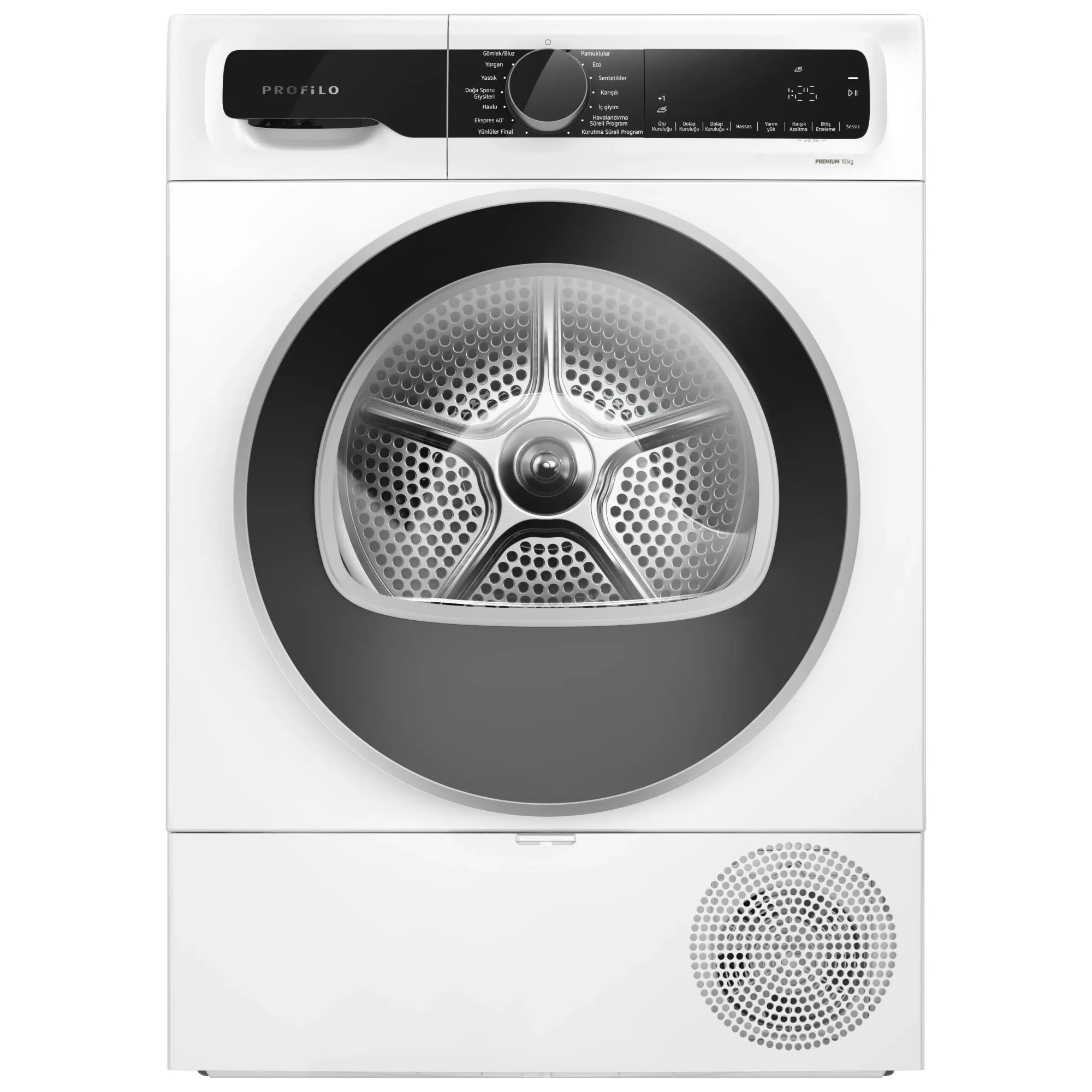Profilo KM10611CTR E Enerji Sınıfı 10 Kg Isı Pompalı Çamaşır Kurutma Makinesi