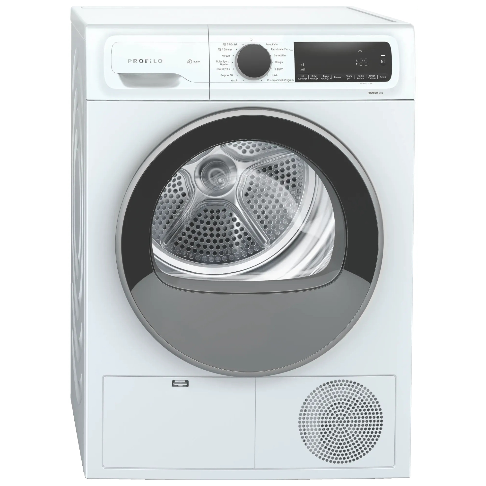 Profilo KM951C0TR E Enerji Sınıfı 9 Kg Isı Pompalı Çamaşır Kurutma Makinesi