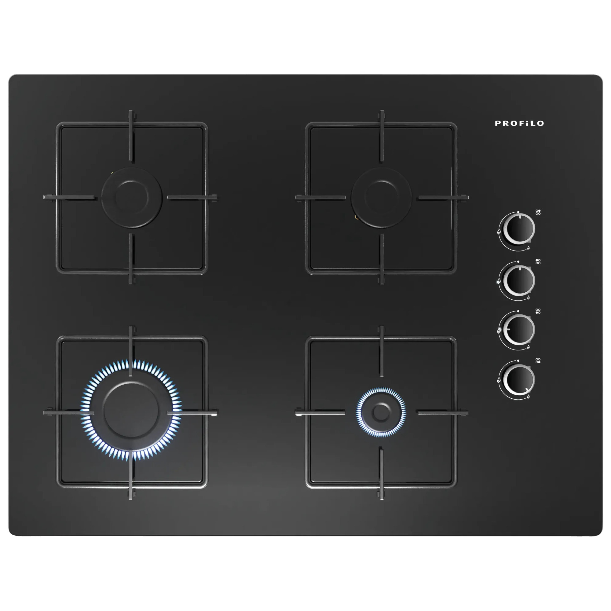 Profilo OO37P6O12D Gazlı Cam 67 Cm Ankastre Ocak